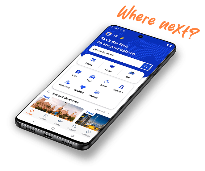 FareFirst app preview on phone
